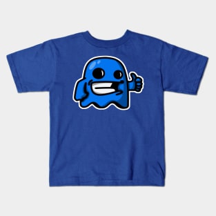 blue ghost like Kids T-Shirt